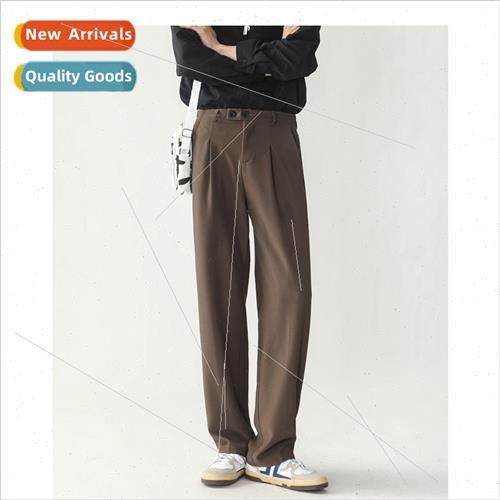 Spring and Autumn draping suit pants mens nd loose straight