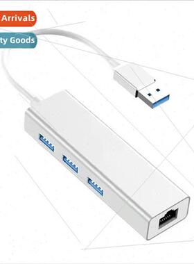 USB network card 3-port USB hub extender type-c to rj45 exte