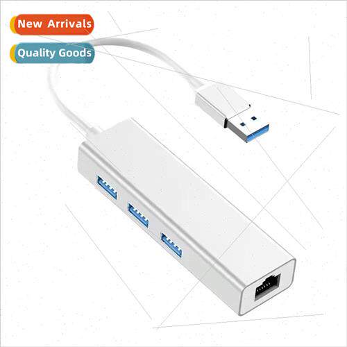USB network card 3-port USB hub extender type-c to rj45 exte