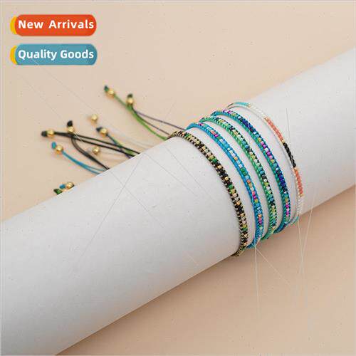 New Minimalist Light Luxury Style Rice Beads Hand-Woven Mors