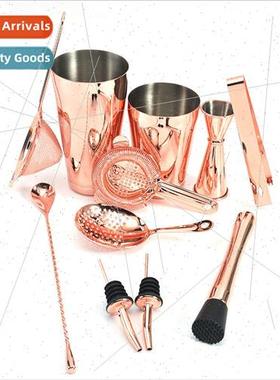 Stainless Steel Cocktail Mixer 11 Piece r Set Strainer Strai