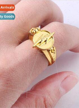 Movie and TV s The Flash reversible ring childrens gift give