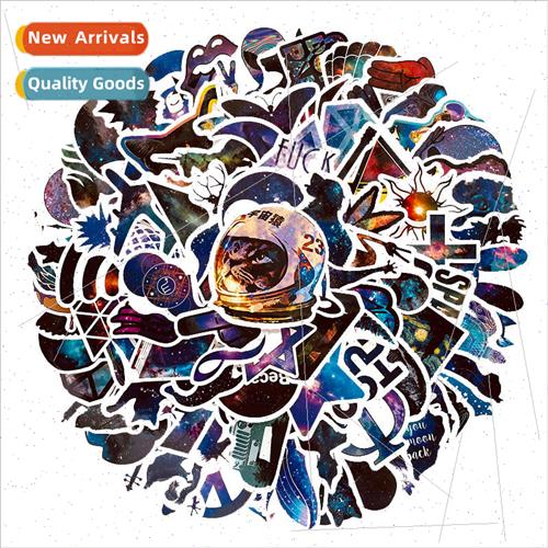 Galaxy stickers 100 not repeated waterproof Harajuku  diamon