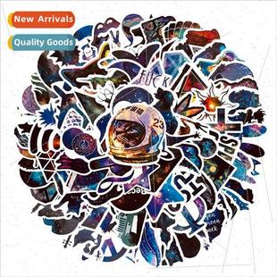 not 100 repeated waterproof diamon Galaxy Harajuku stickers