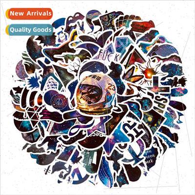 Galaxy stickers 100 not repeated waterproof Harajuku  diamon