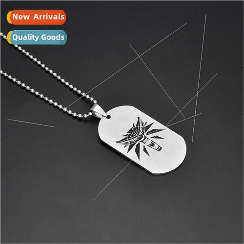 Game  The Witcher 3 necklace pendant demon hunter wild hunt