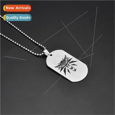 Game  The Witcher 3 necklace pendant demon hunter wild hunt