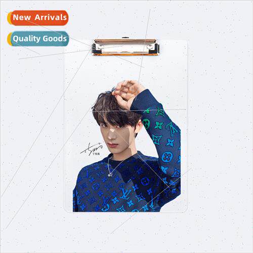 Ding gxin Star Acrylic A5 Folder Clipboard Multi-purpose Stu