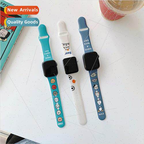 适用 Apple iWatch watch se strap cartoon cute Apple Watch123