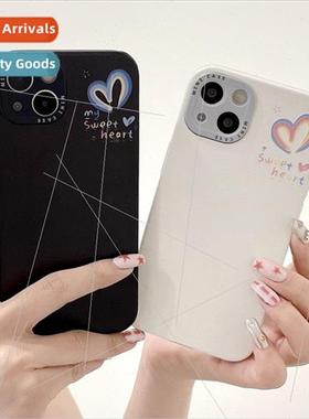 Simple love couple  适用 Apple 14ProMax phone case iPhone12