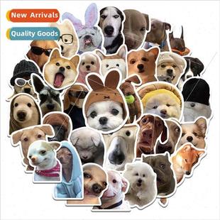 Dog Stickers Funny Not Realistic Emoji Hot
