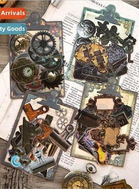 PET Stickers Town Series Alien Vintage Machinery Seal Sticke