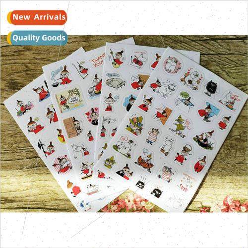 Yameimin hippo stickers cartoon handbook stickers cell phone