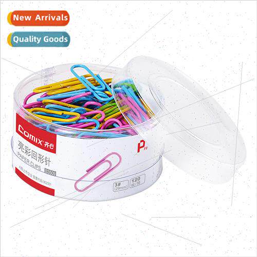 office supplies colorful easy to sort paper clips metal nick