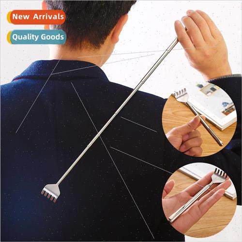 Folding Retractable Stainless Steel Steakable Scratch Back S