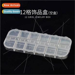 long jewelry storage Manicure dry compartments box flower