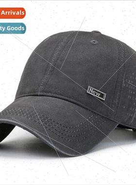 Men and women washed cotton baseball cap ins  fashion nd spo