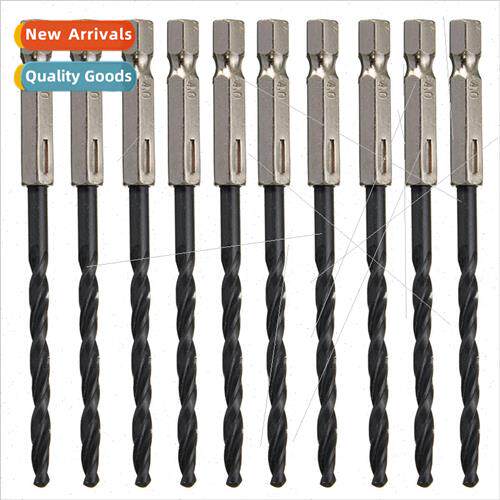 Twist drill High speed steel black drill 4mm hexagonal shank