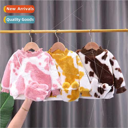 Girls winter thickened single top childrens infant children