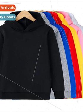 Model Autumn and Winter Childrens Pullover Padded Hoodie Swe