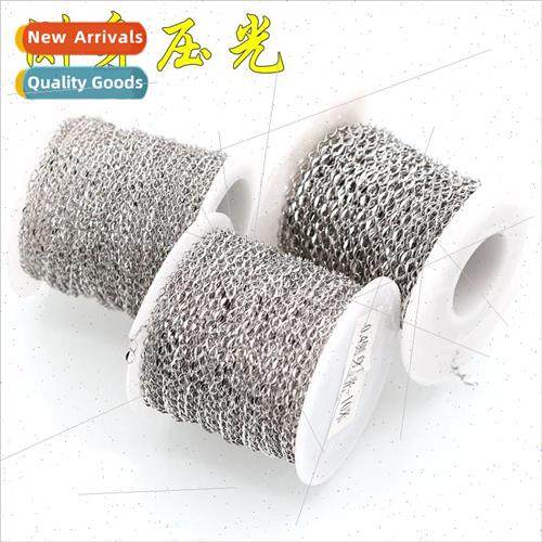 DIY stainless steel jewelry accessories materials side calen