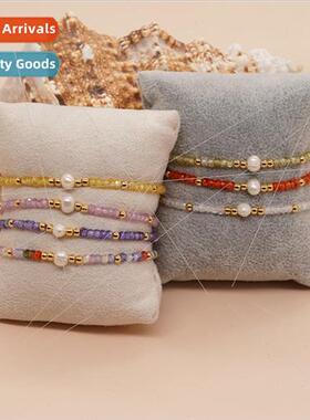 terary retro  5-6 punch pearl lobster clasp string light lux