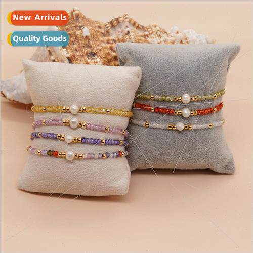 terary retro  5-6 punch pearl lobster clasp string light lux