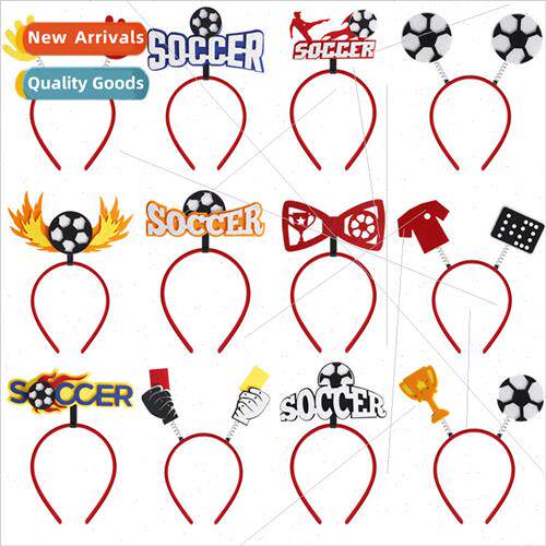 2023 new soccer hair bands headbands Euro soccer theme party