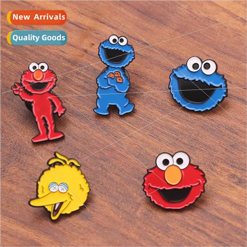 Sesame Set Elmo Sugar Cookie Monster Cute Cartoon Colorful E