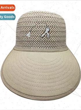 Large cloth brim cap Extra large cloth brim Hat embroidered