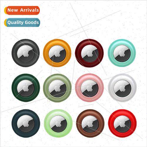 适用 Apple Airtag Location Tracker Half Wrap Adhesive Silico