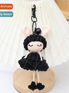 Finished handmade crocheted dolls knitted dangling dolls han