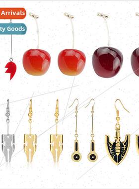 Anime JOJOs wonderful adventure Polunarev earrings secondary