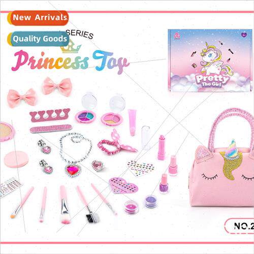 New DIY handbags childrens makeup cosmetics nail jewelry gir