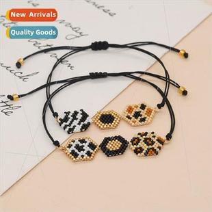 rice beads hand New beaded bohemian woven brac personalized