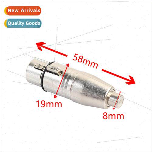 Canon Female to RCA Female Audio Adaptor Copper Core 适用 Mi