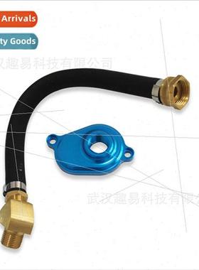 适用 03-07 适用d F250 Oil Cooler Flush Tool Kit with Aluminu