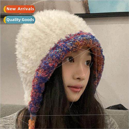 Korea plush ear protection cap autumn and winter new plush f