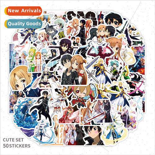 50 Japanese manga new sword and sorcery graffiti stickers th