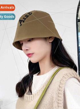 Split hat female fisherman hat Yangqi lovely basin cap fashi