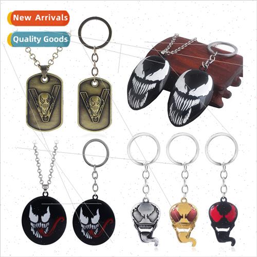 Movie and TV s Deadly Guardian Venom Keychain Venom Mask Nec