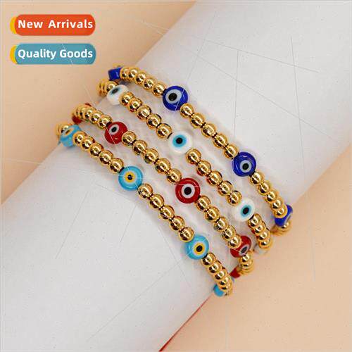 23 years summer new nd ethnic  glazed devils eye womens gold
