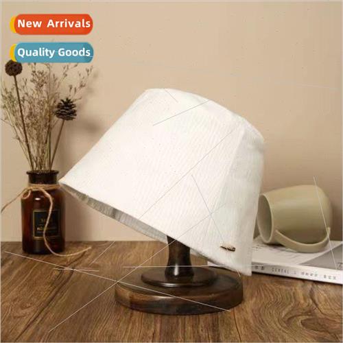 Bucket hat female ins design sense niche straight simple fis