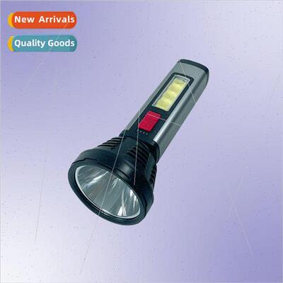 Super bright strong light flashlight led household rechargea