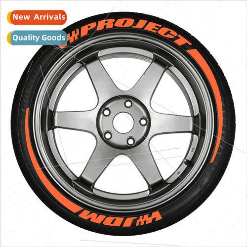 Car and motorcycle tire letters stickers 3D stereo English l