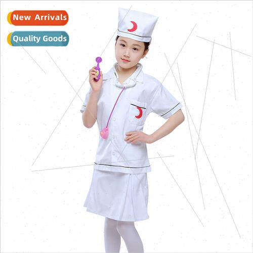 Children Doctor Costume Role Play Nurse Suit Kindergarten Co