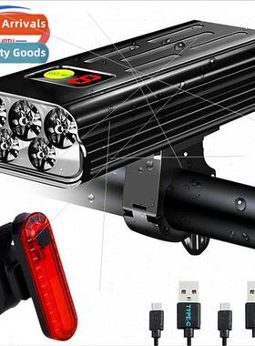 High brightness 5T6 bike light USB charging outdoor waterpro