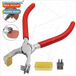 lent diamond chopping pliers hole punch leather leather plie