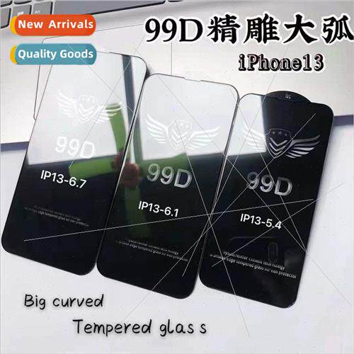 适用 iphone13 tempered film 99D Apple 12Promax full screen f