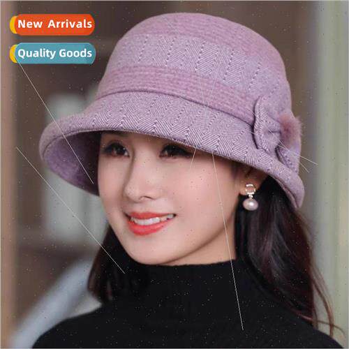 Hat female fall and winter new show young basin cap with 适